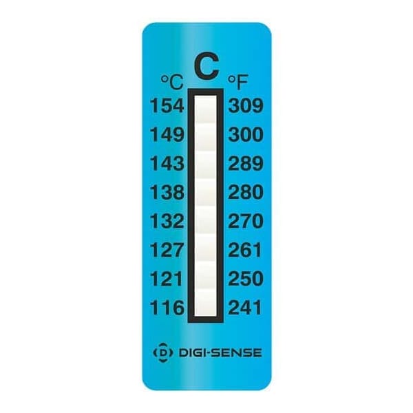 Irreversible 8-Point Vertical Temp, PK 25